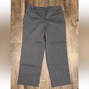 Lane Bryant Womens Gray Pants Size 14 Petite